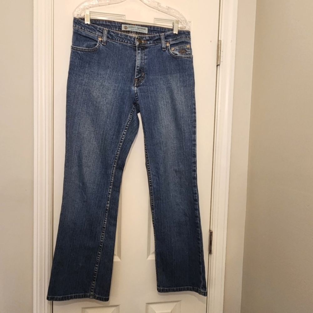 2007 Harley Davidson Denim Women's Jeans Size 8